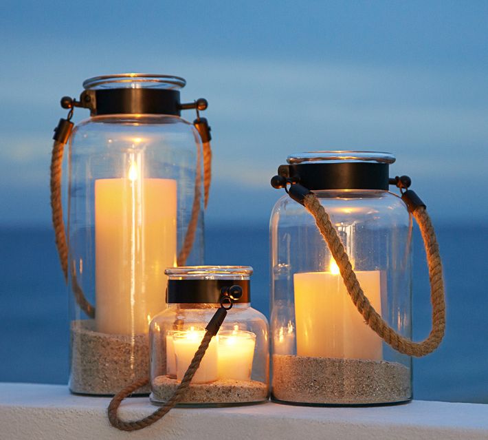 outdoor lanterns, outdoor candles