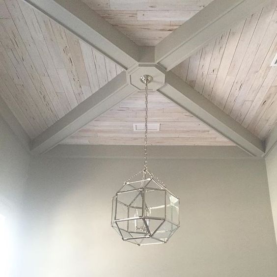 coffered ceiling entry