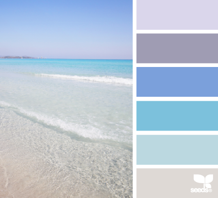 beach color palette