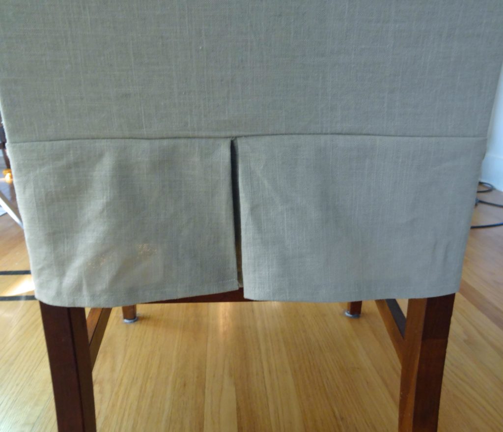 dining chair linen slip covers