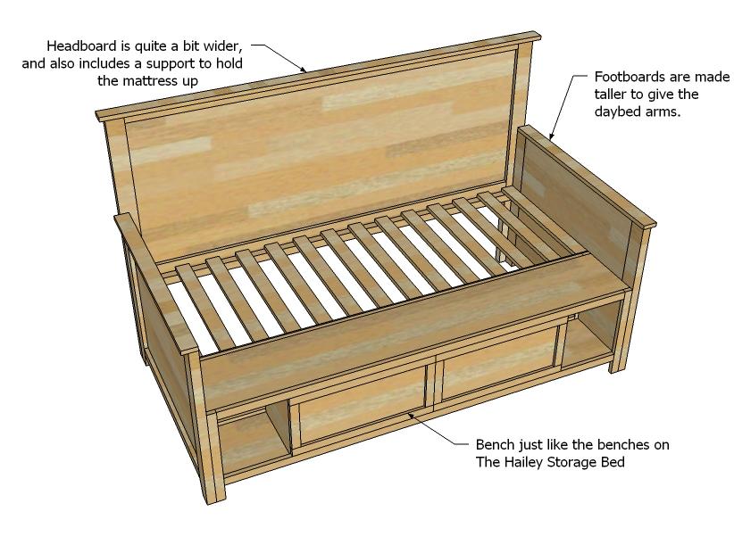 daybed plans
