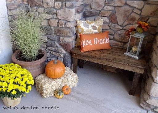 decorations for fall front porch