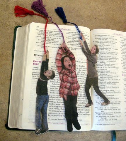 funny photo bookmarks