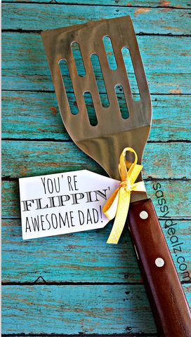 father's day spatula gift