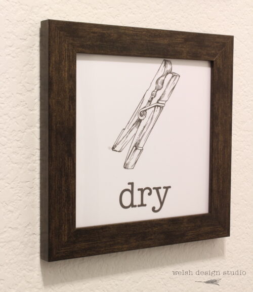 Easy Vintage Laundry Room Artwork & Free Printables – Welsh Design Studio