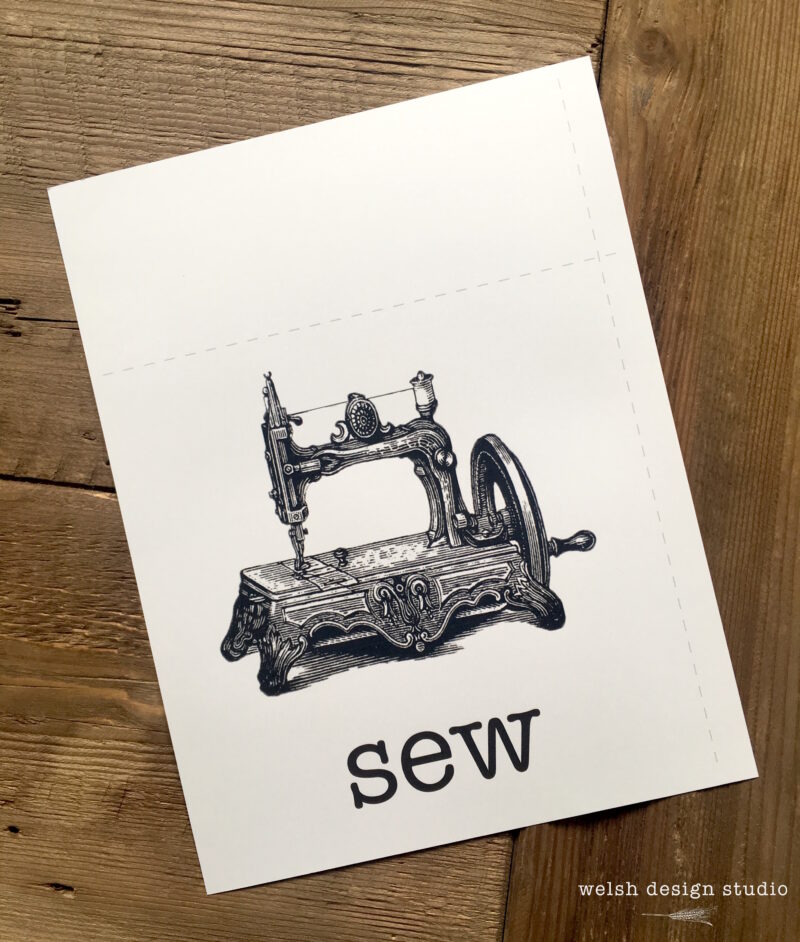 Easy Vintage Laundry Room Artwork &amp; Free Printables – Welsh Design Studio