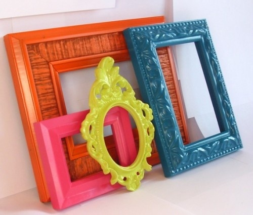 painted picture frames