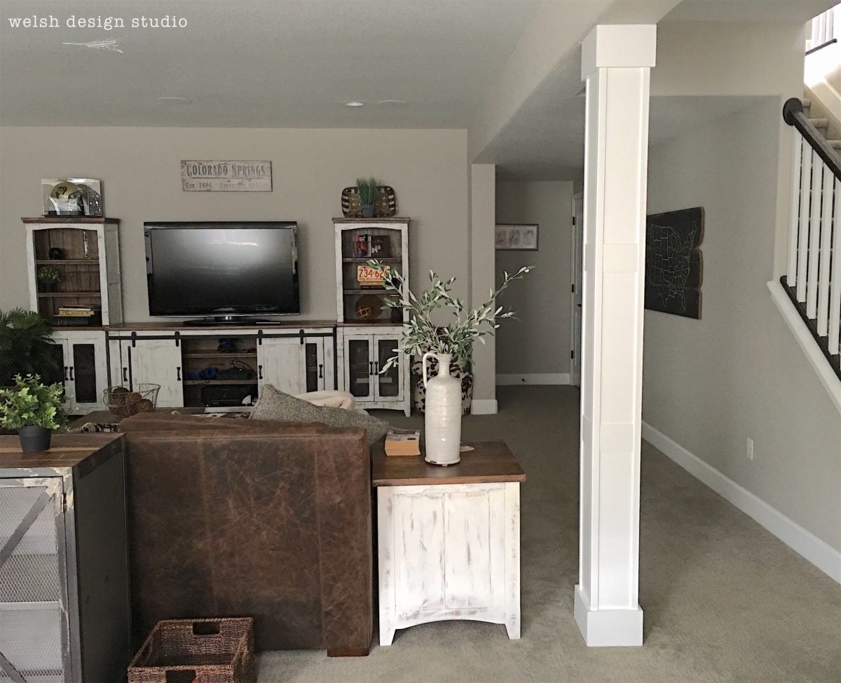 Wrapping Our Basement Column – Welsh Design Studio
