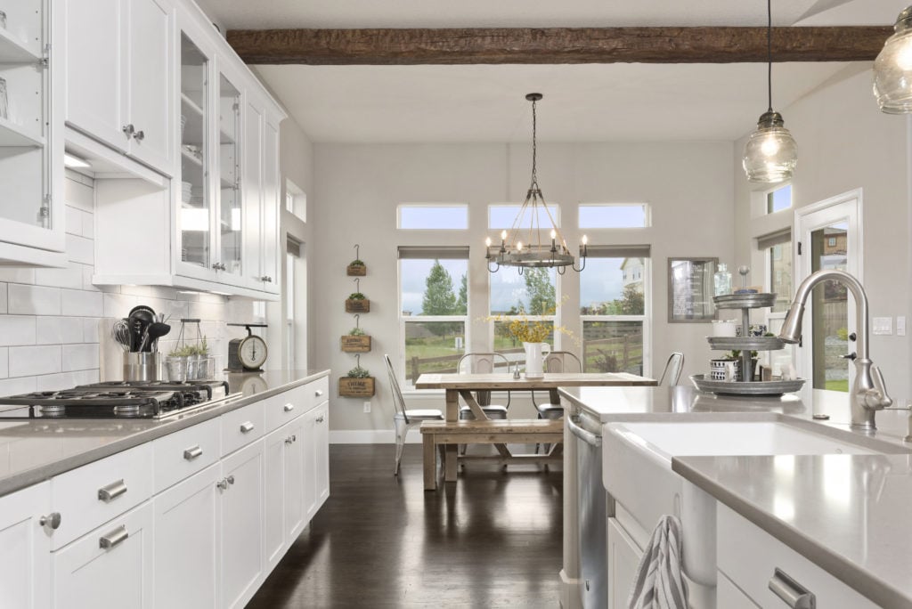 gray quartz kitchen countertops