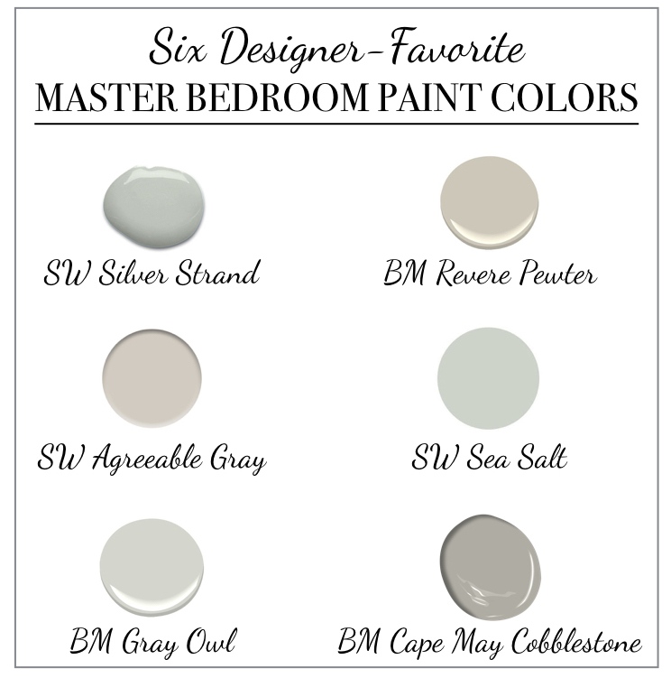 Designer Favorite Master Bedroom Paint Colors Welsh Design Studio - Paint Colors For Bedroom 2018