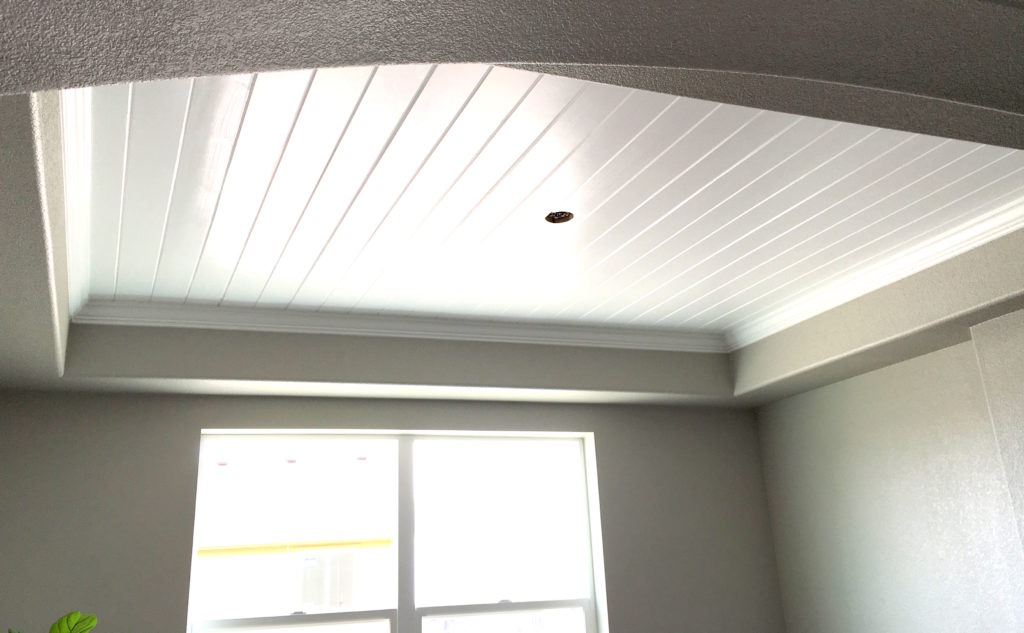 plank ceiling