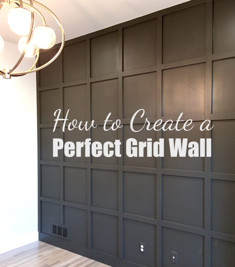 Tutorial for Creating a Perfect Grid Wall