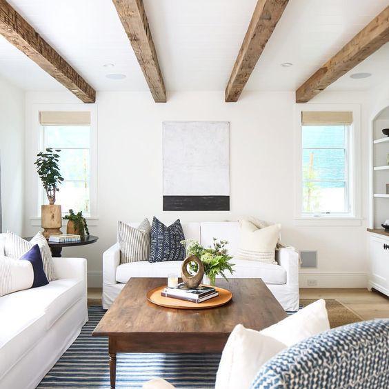 wood beams add character to your home