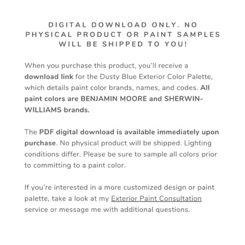 exterior color palette