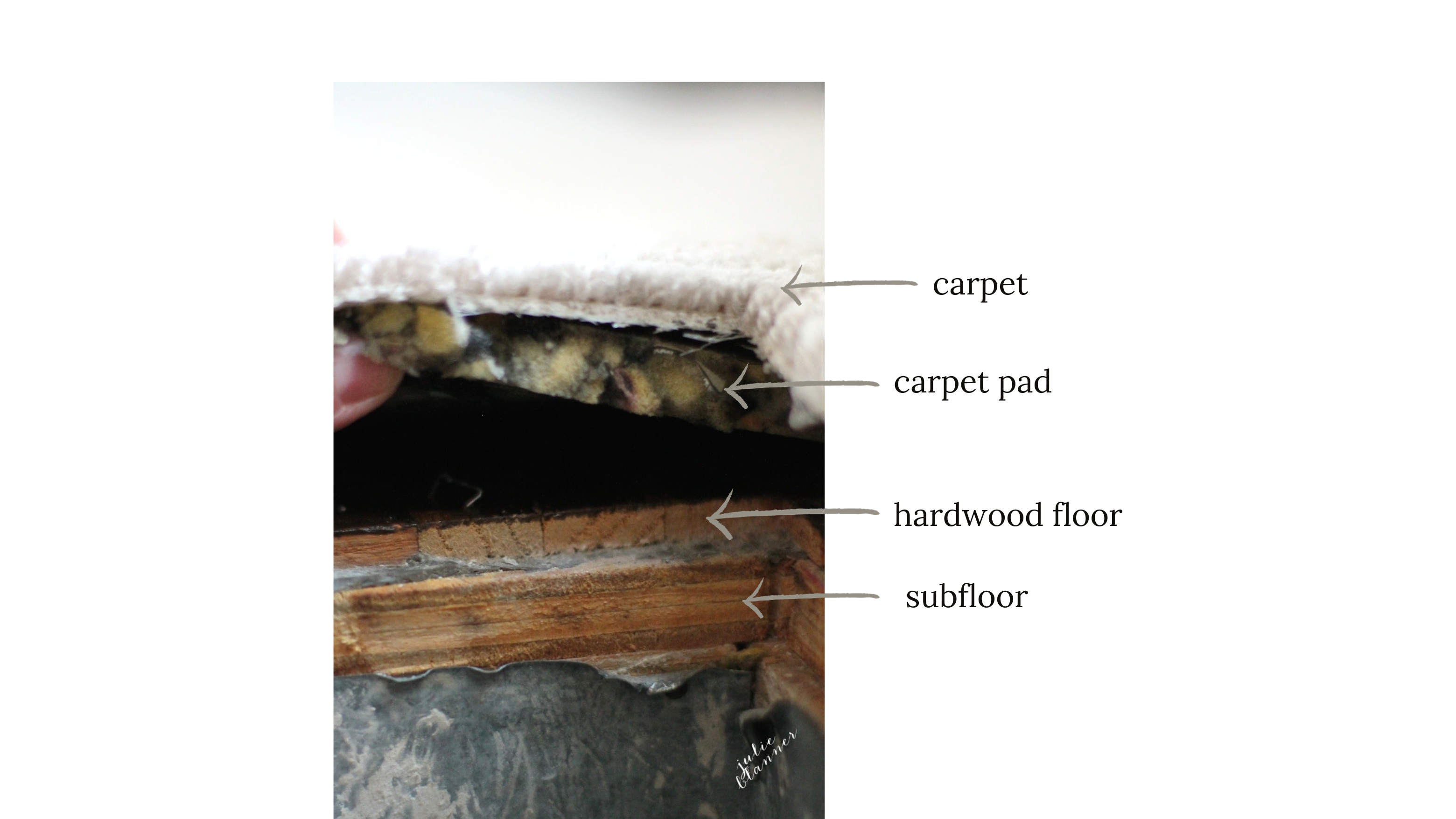 check for hardwood under carpet how to update dated home