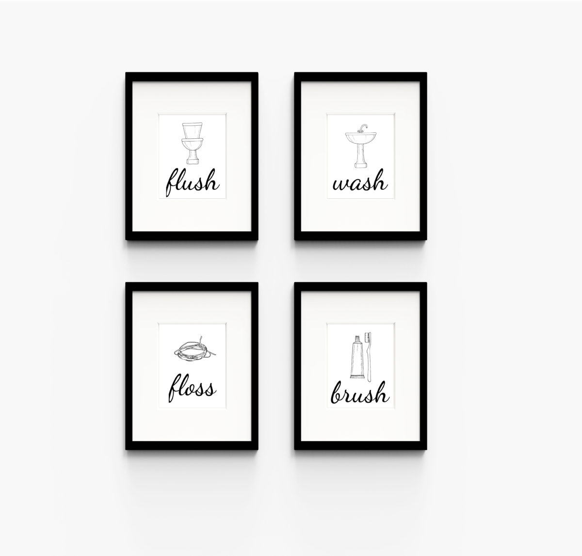 FREE Bathroom Printables! – Welsh Design Studio