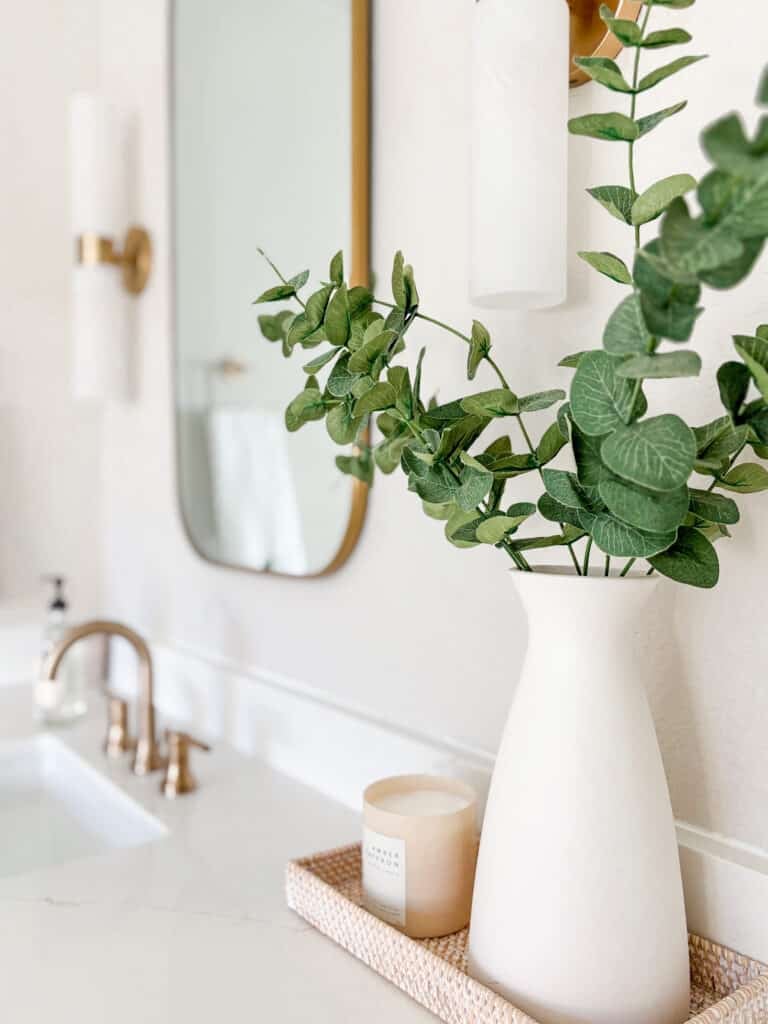 bathroom before and after remodel quartz countertops