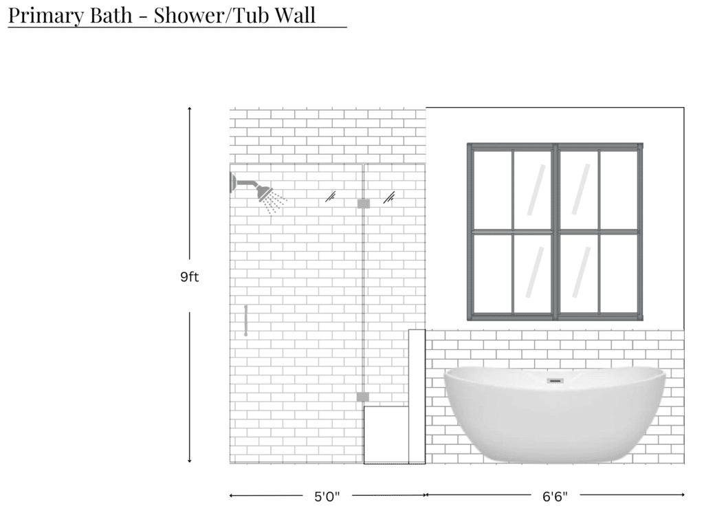 primary bathroom design plans