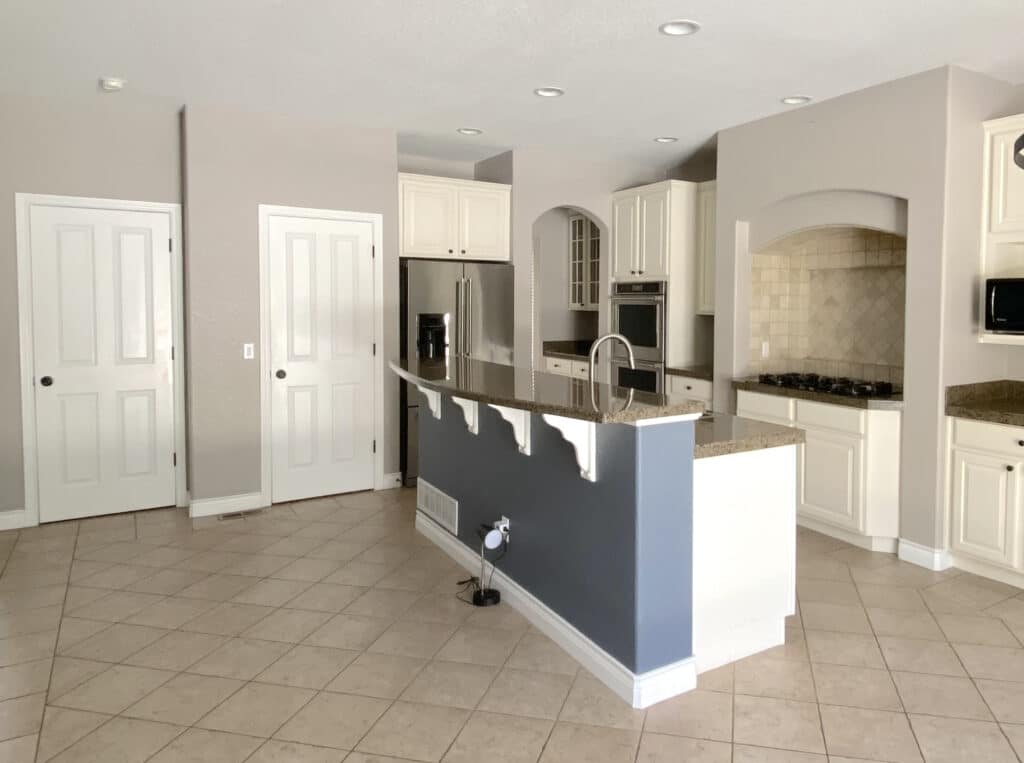 kitchen renovation before and after