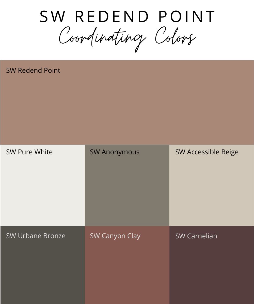sw redend point coordinating colors