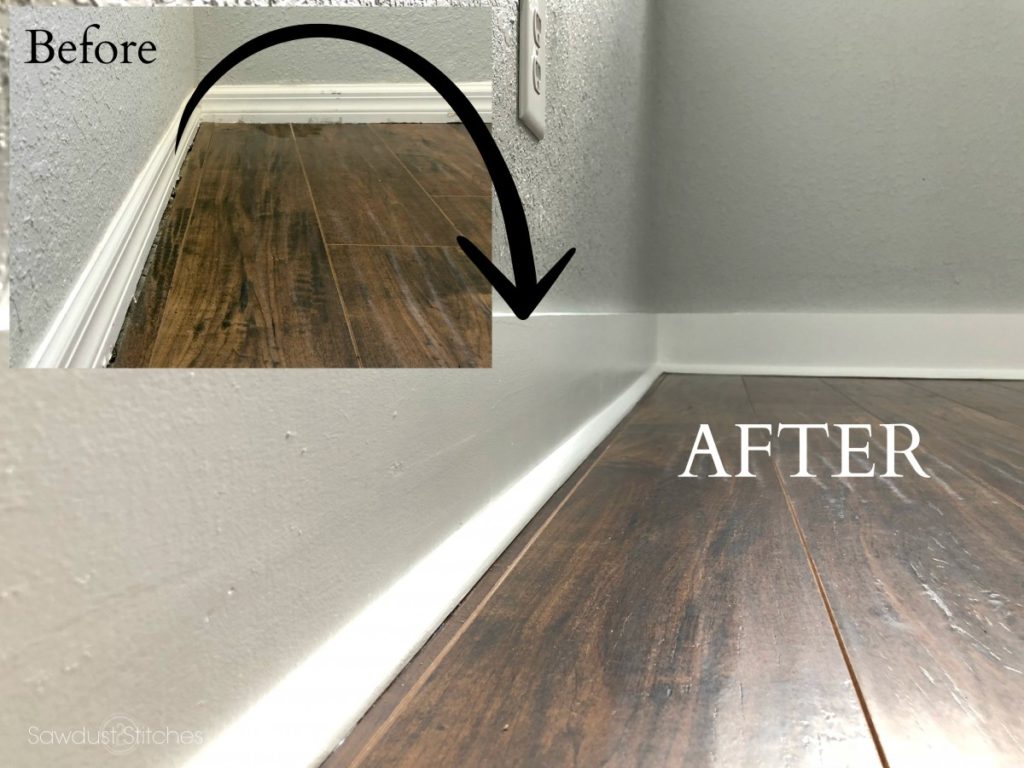 update dated baseboards