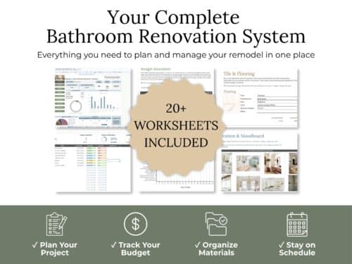 bathroom remodel planner