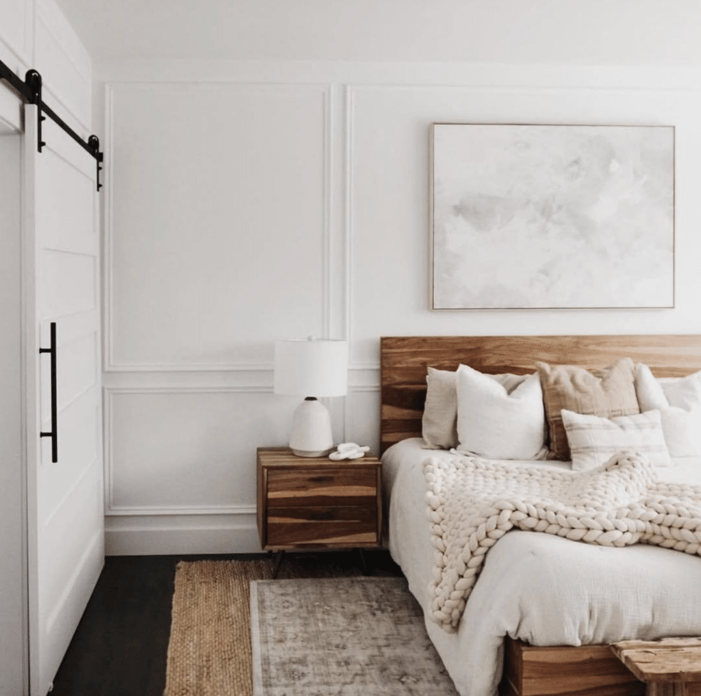 bedroom painted benjamin moore chantilly lace