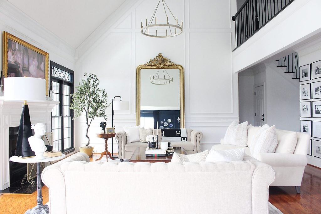 BEHR frost living room