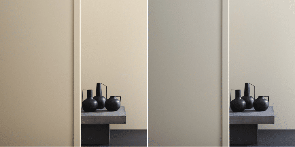 benjamin moore muslin in a north facing room