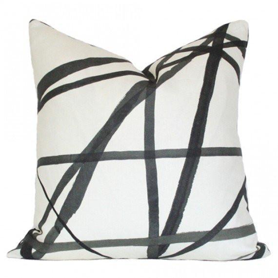 geometric black and white pillow arianna belle best shops for pillows