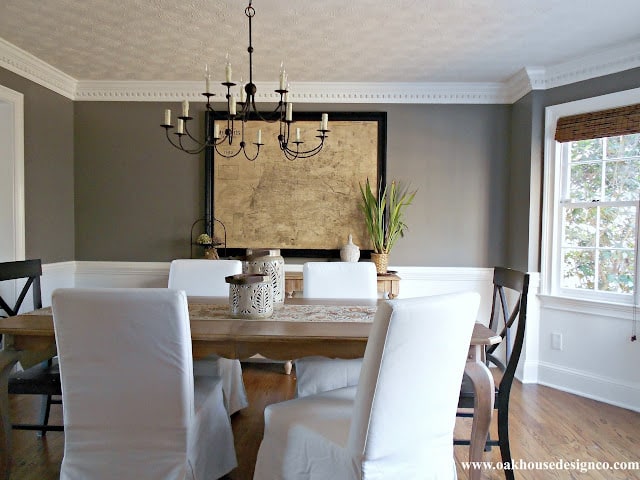 benjamin moore chelsea gray dining room