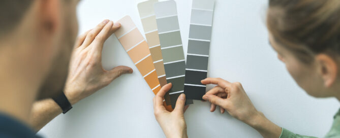 choosing paint colors for interior design