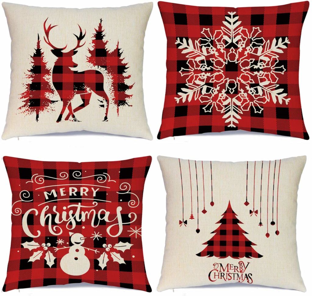 christmas pillow covers holiday gift idea for home