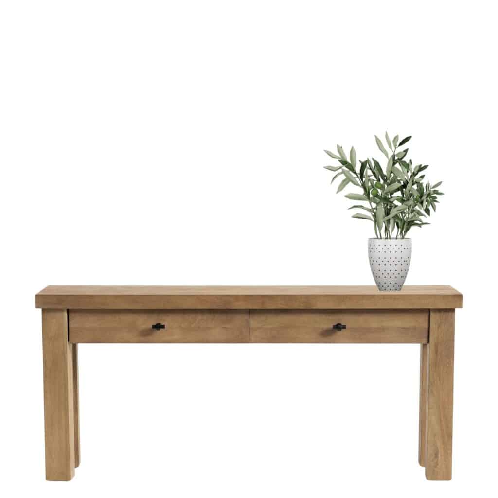 console table decor ideas