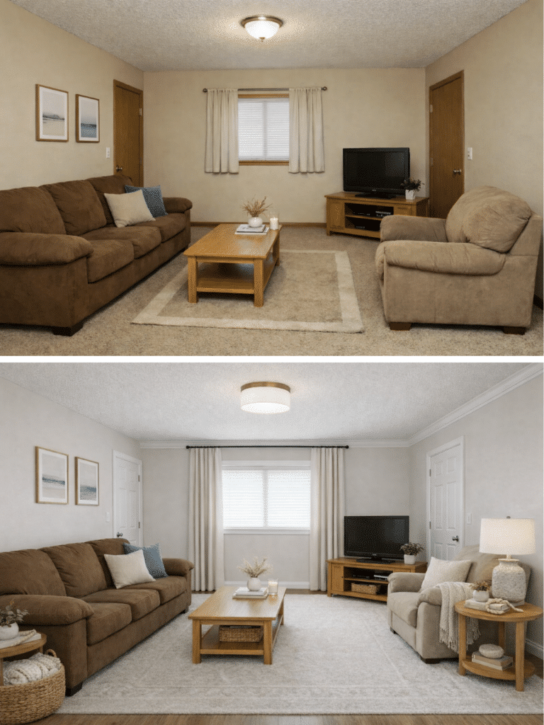 what makes a home look dated