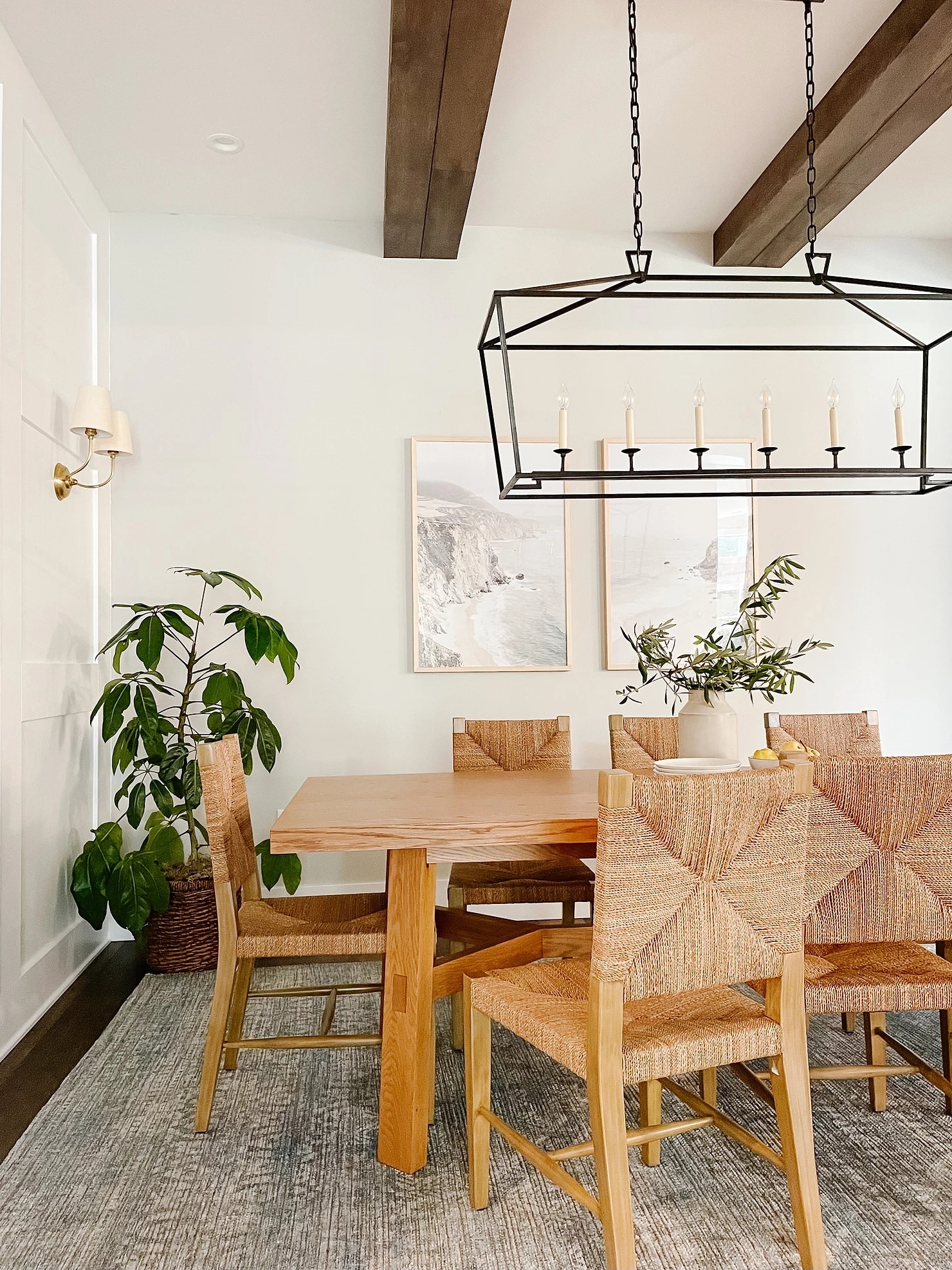 california casual dining room