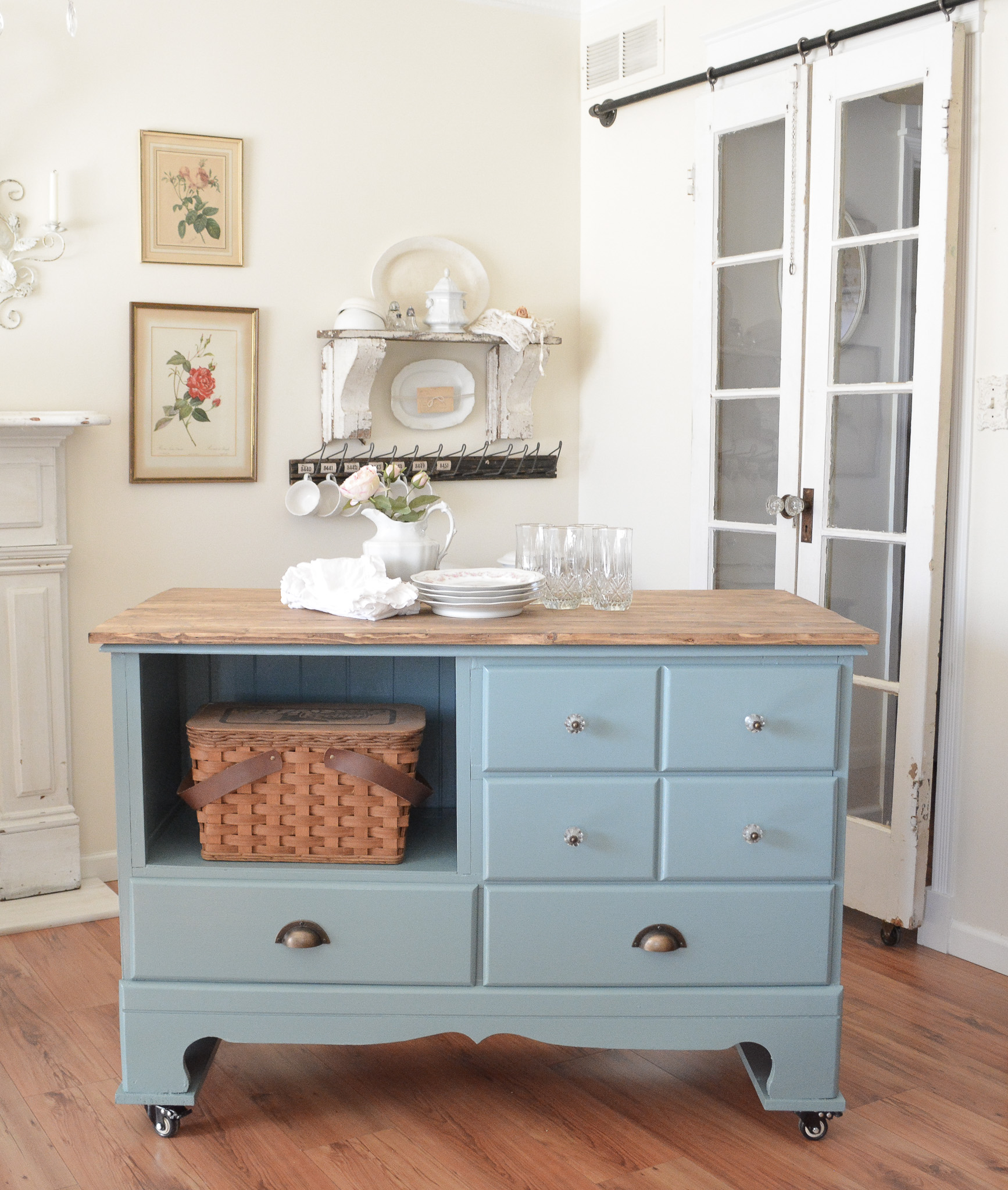 inexpensive kitchen island ideas repurpose old dresser