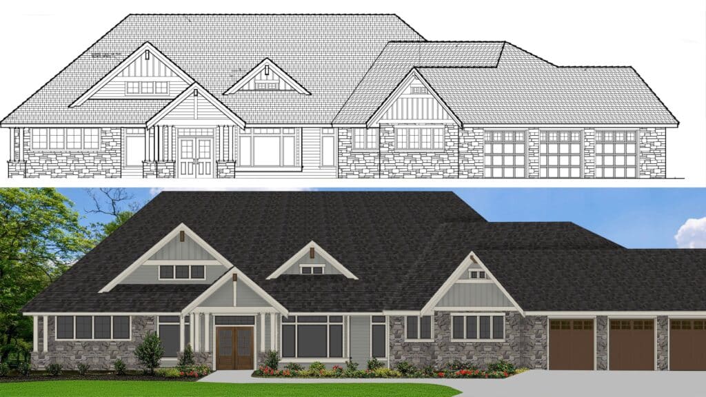 exterior paint color consultation for new construction