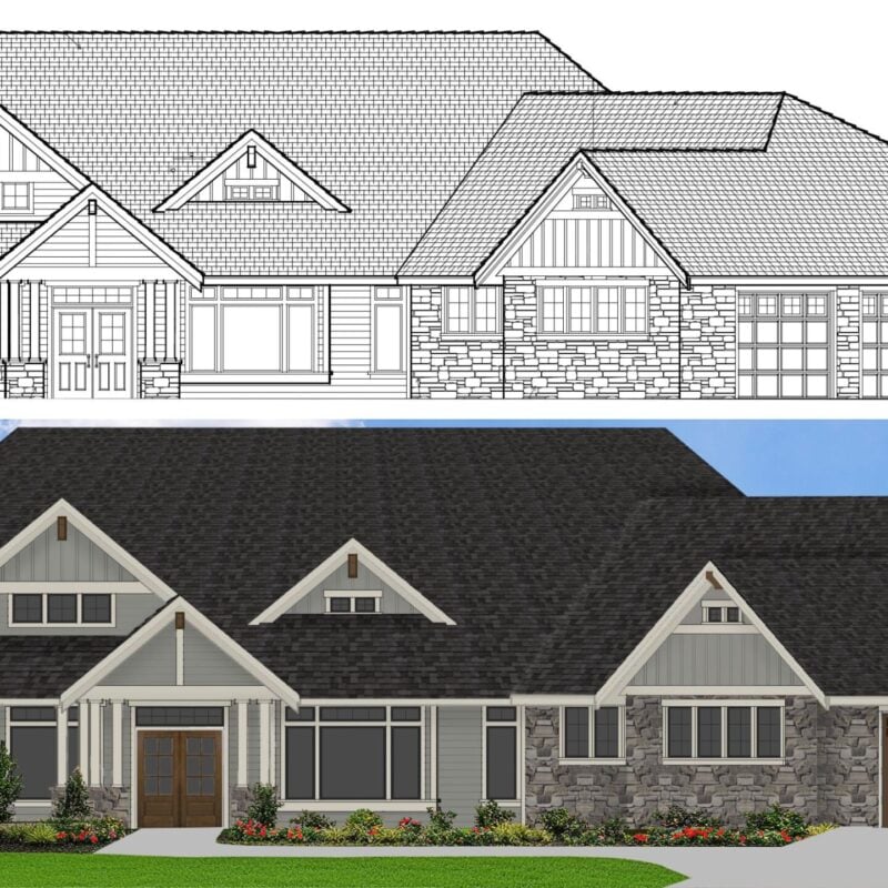 exterior paint color consultation for new construction