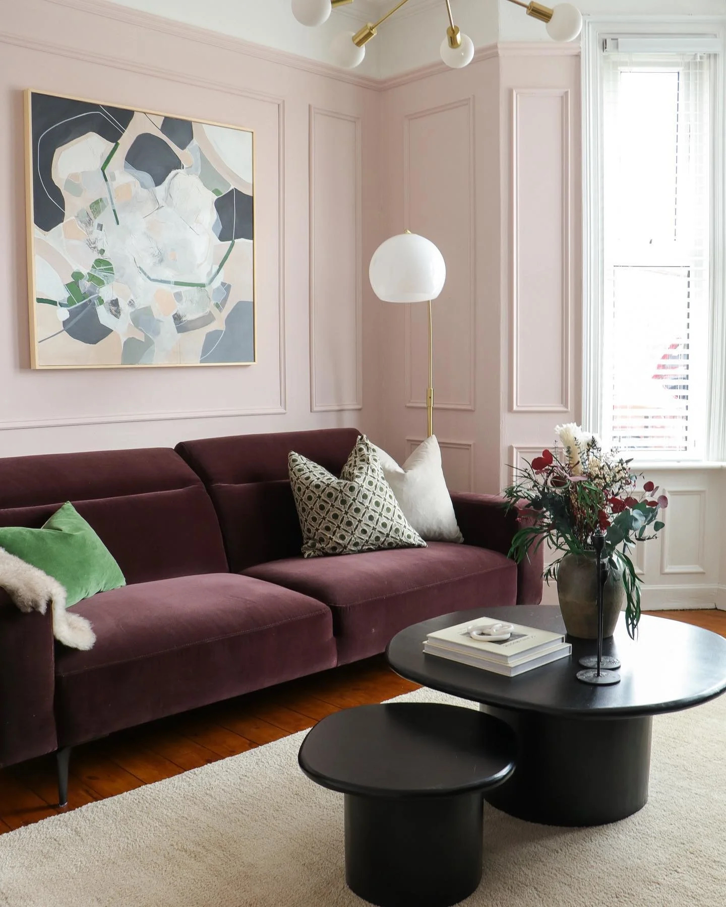 farrow & ball calamine living room best pink paint colors