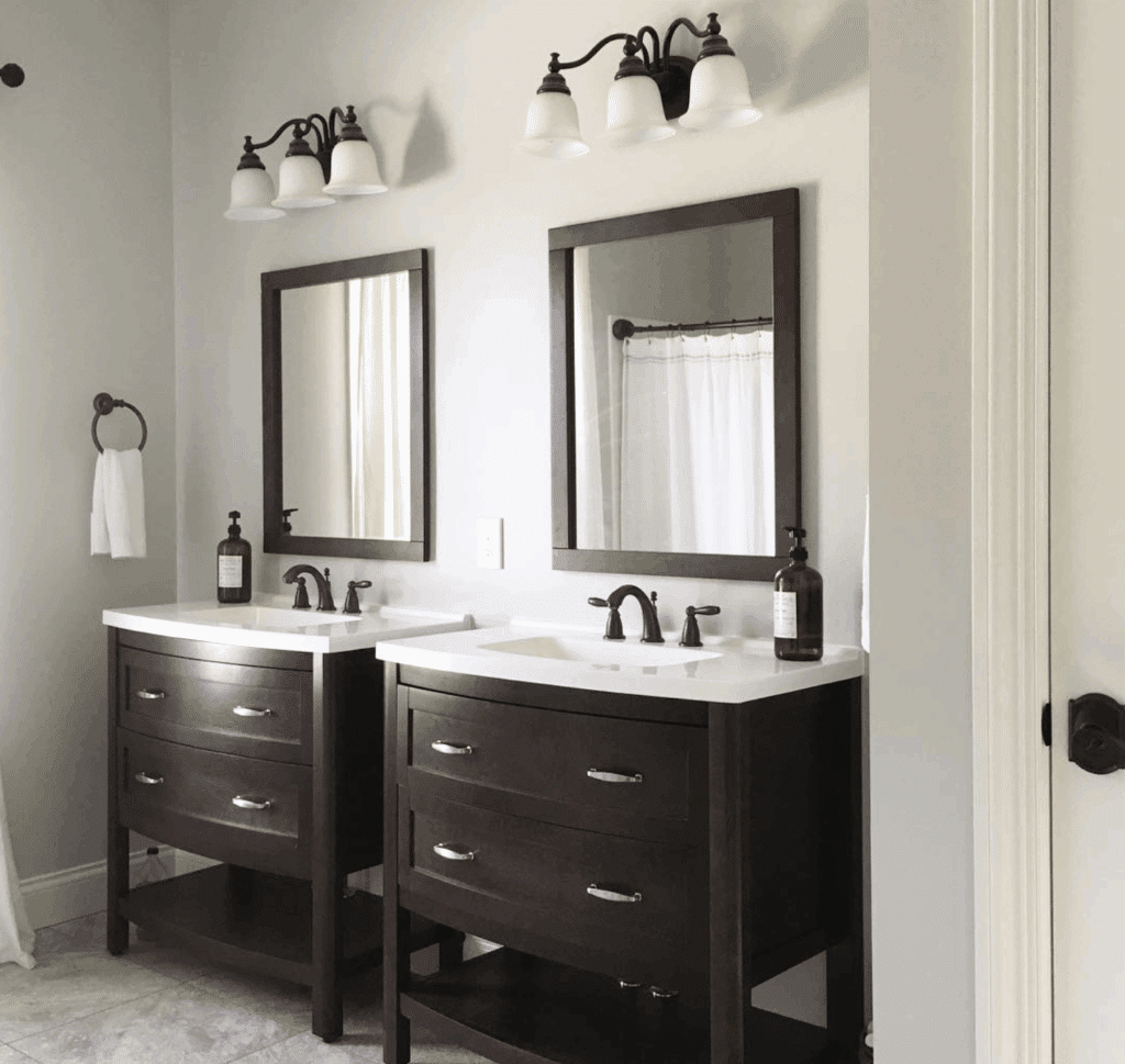benjamin moore gray owl bathroom walls