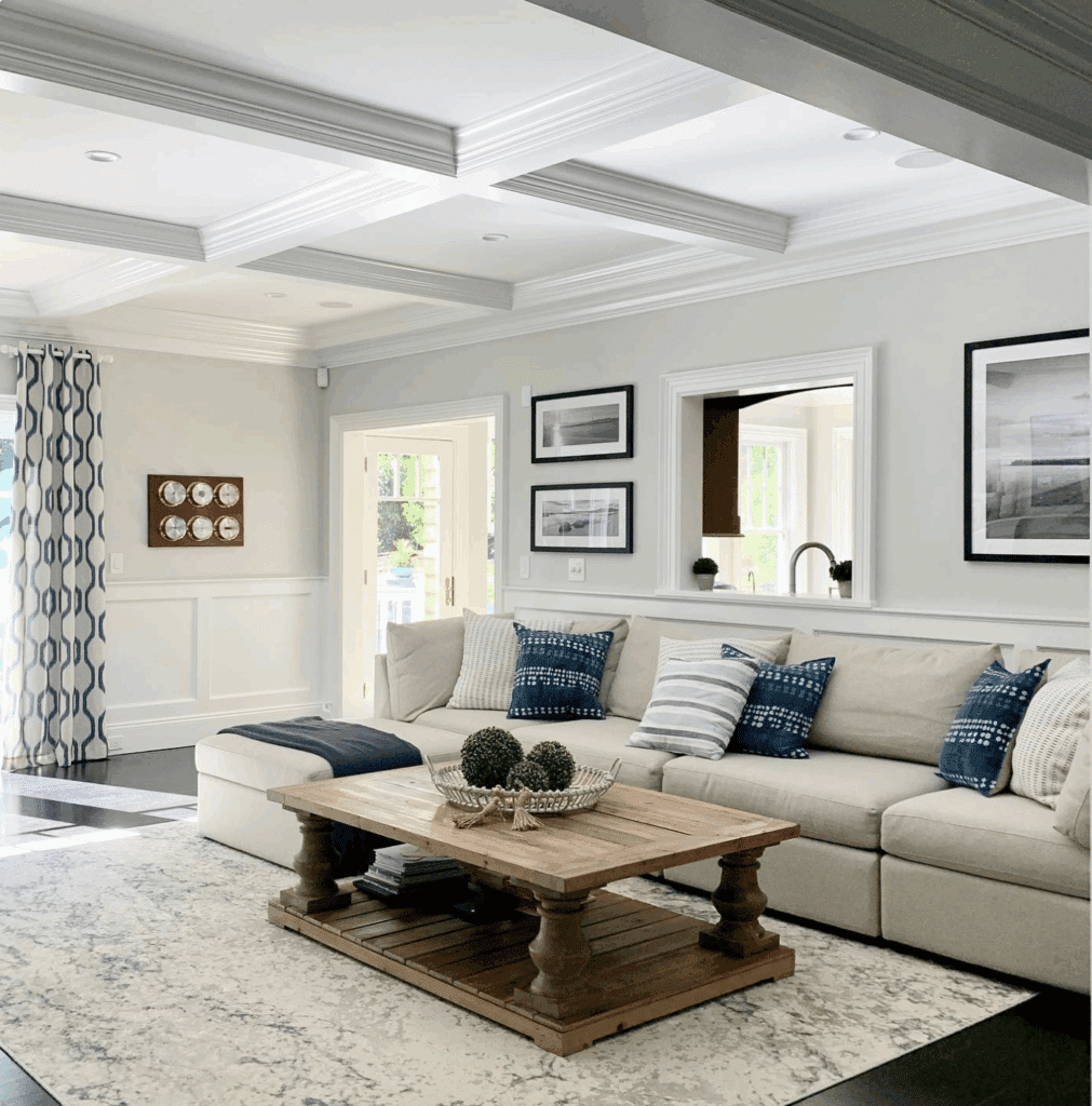 gray owl by benjamin moore living room