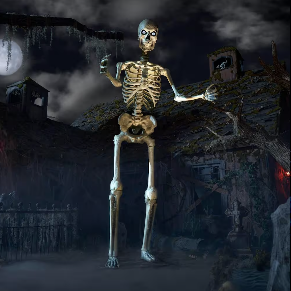 home depot 12 ft skeleton