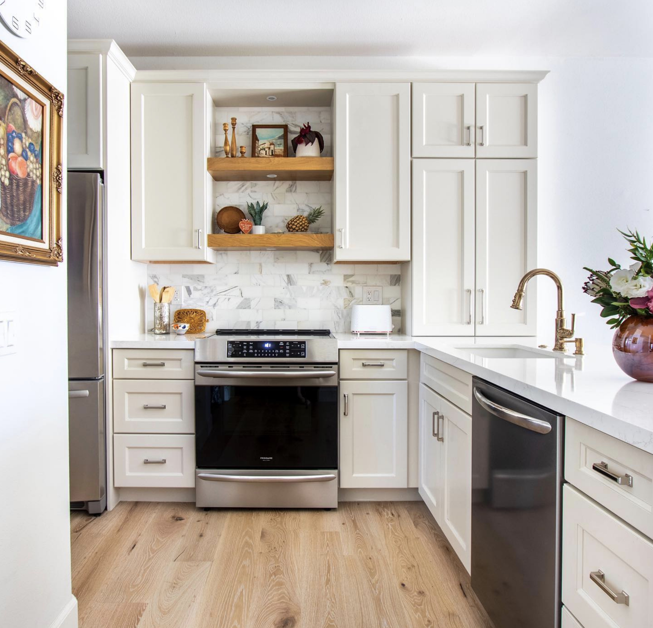 kitchen cabinets painted bm edgecomb gray hc-173