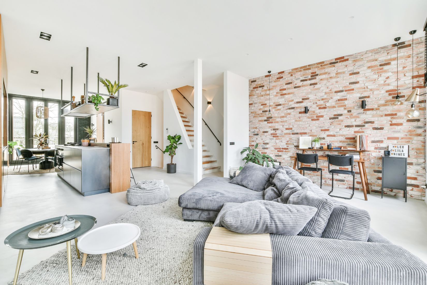 living room texture in interior design