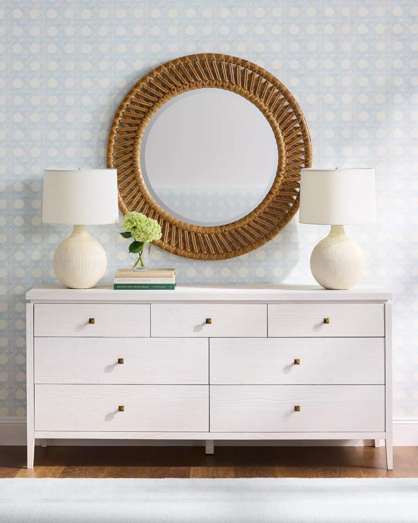 statement mirror bedroom decor ideas