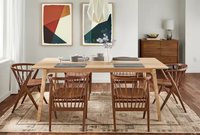 mixing wood tones