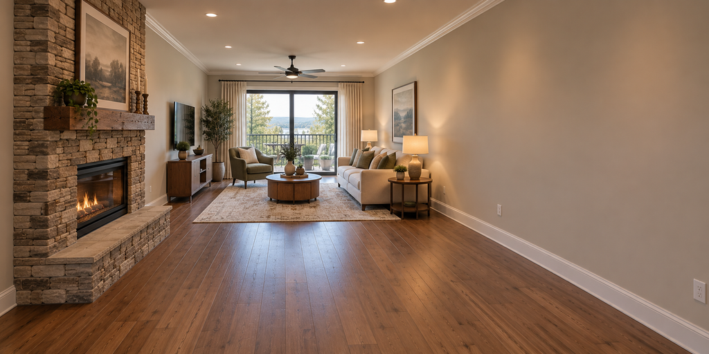 living room that feels off balance