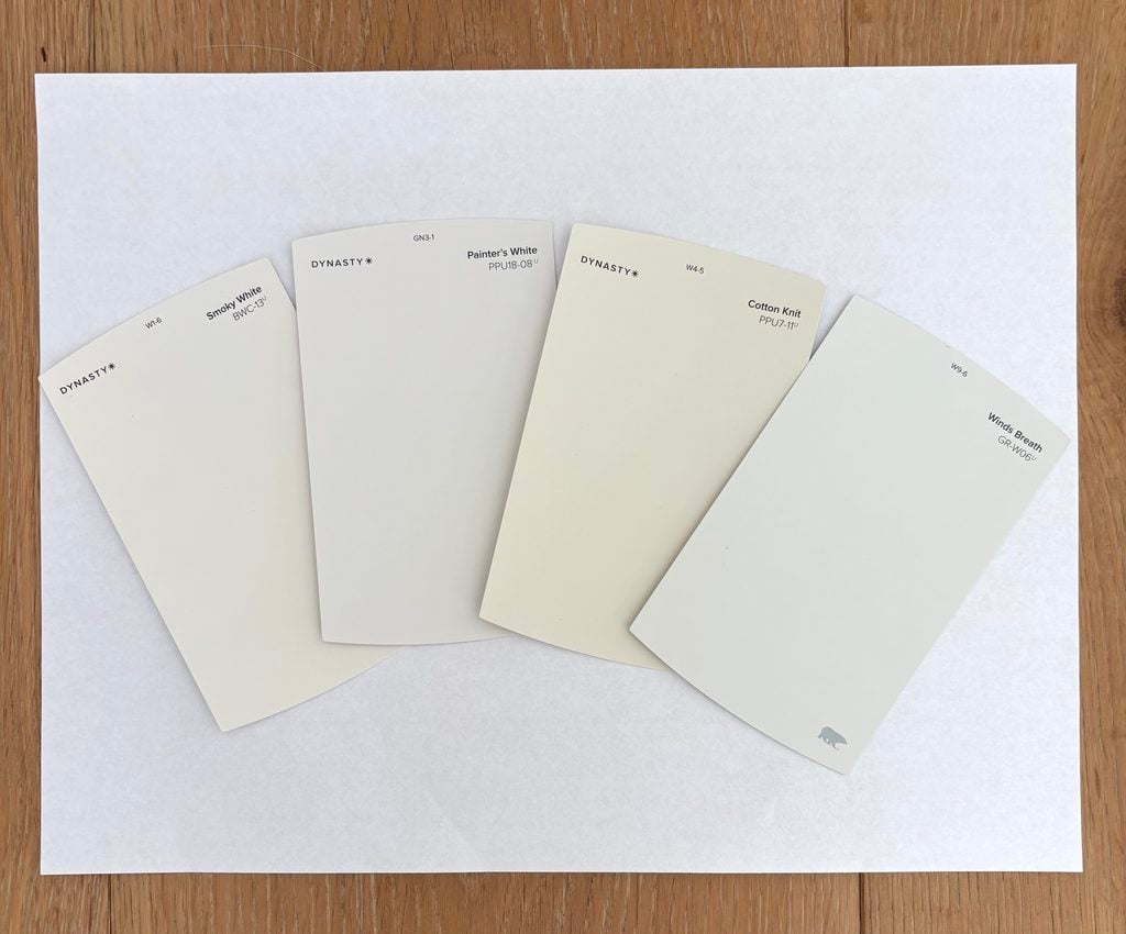 behr off-white paint colors on white paper