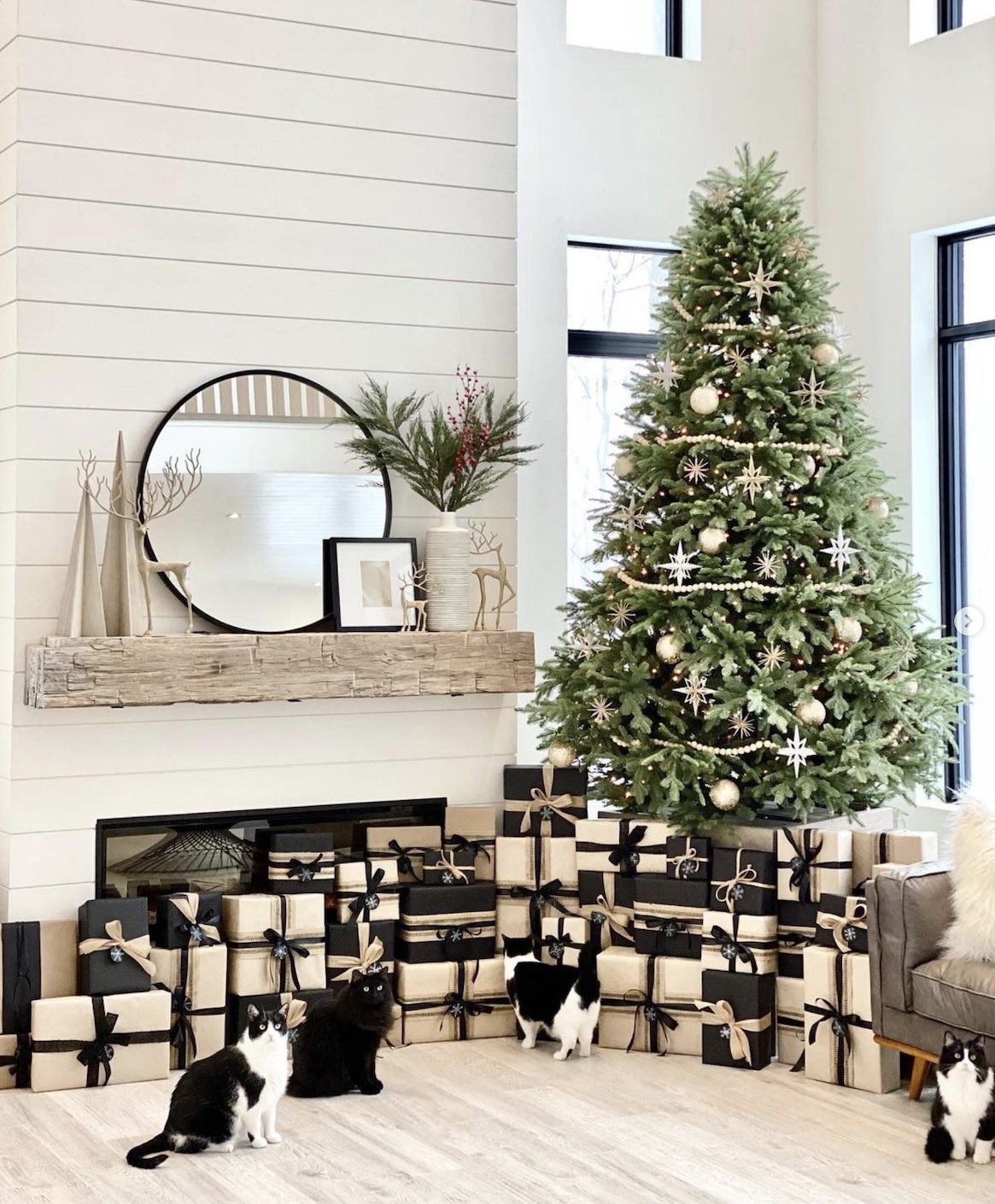 holiday decorating tips wrapped packages under the tree